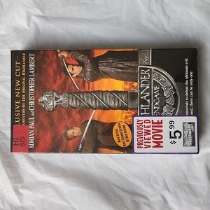 Highlander End Game - Previously Viewed VHS Tape